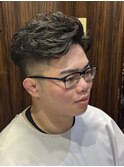 73毛流れパーマ
