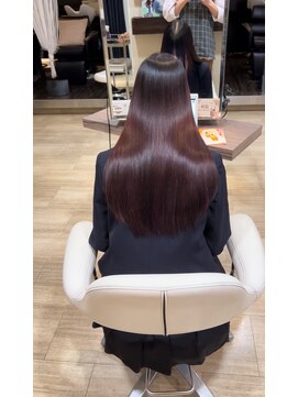 メルバイグラフ 梅田(mel by GRAFF) 「縮毛矯正で叶える理想のストレートヘア」