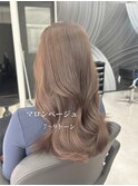 ブリーチなしでできるベージュカラー☆【小山田繭】