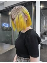 レコ 渋谷(LECO)&nbsp;ベージュ×イエロー