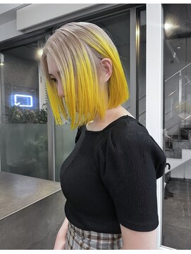 レコ 渋谷(LECO) ベージュ×イエロー