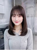 フィヴェント(Fivent) 美髪韓国レイヤーイメチェン似合わせチェリーブラウンミニウルフ