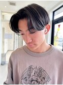 【マッシュ×センターパート】