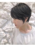 ＃大人ショート＃ショートレイヤー#ブルーアッシュ
