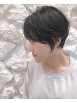 ヘアサロン エフ 渋谷(F)&nbsp;＃大人ショート＃ショートレイヤー#ブルーアッシュ