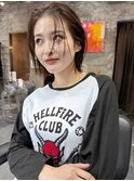 【MINX】似合わせ小顔レイヤーボブウルフ_銀座/髪質改善