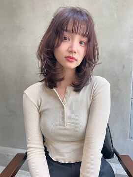 ロロ(ro-ro) 【恵比寿ro-ro】ぴんくブラウンカラー