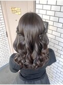 ハーフツイン 参列ヘア お呼ばれヘア デートヘア 推し活ヘア