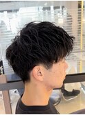 メンズ 刈り上げショート メンズパーマ