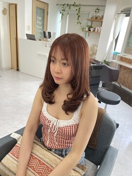 アルババイイーイーエム(ALBA byEEM) こなれ感抜群顔まわりレイヤー