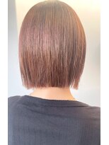 アルファ(Hair Salon alpha)&nbsp;【大人可愛い×艶感】切りっぱなしボブ