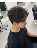 フェザーパーマフェザーショート