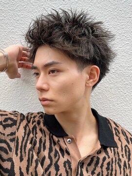 アイビーズ(IVYS) アクティブショートスパイキーツイストパーマダーク