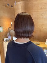 リッチオ(Riccio)&nbsp;レイヤーボブ　ピンクカラー　艶髪トリートメント