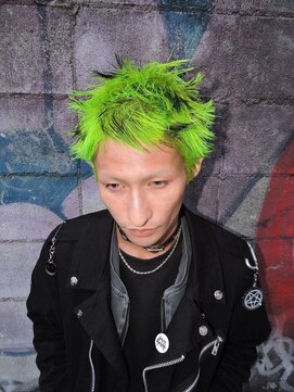 ブロック ジャポン(bloc japon) デザインカラー メンズショート　ハイトーン/本間真斗