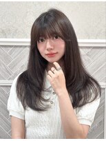 ロンド 銀座(Lond)&nbsp;♪ 【大和田】ミディアムレイヤー/韓国巻き/顔周りカット50