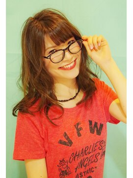 サンズ(SUNZ) フレンチセピアアッシュ×抜け感ロング