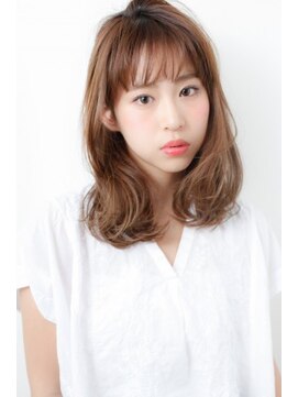 ネオリーブ クーロ(Neolive curro) ゆるふわパーマが似合う♪定番ミディスタイル