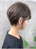 30、40代にオススメ☆イルミナカラー×絶壁解消ショート