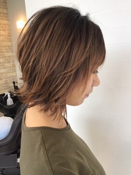 ヘアーメイク S&I ウルフショート