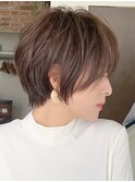 艶ベージュ×上質なくびれショート☆