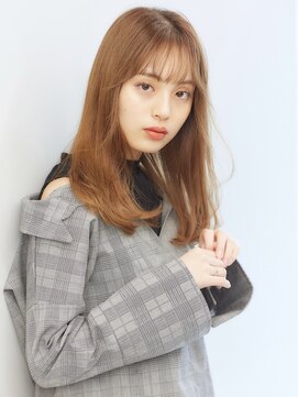 フォンズ(FONS) シースルー前髪 柔らかストレート 20代30代40代 モテ髪カタログ