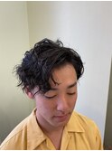 メンズ☆パーマ
