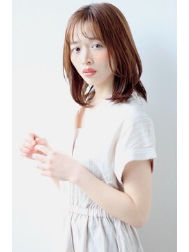 メモリーズ 銀座(Memories) ショートボブ/マロンベージュ/Aライン/かきあげ/前髪［銀座駅］