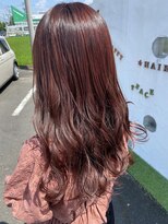 ゴッドヘアーメイク 前橋西片貝店(GOD Hair&Make) ピンク
