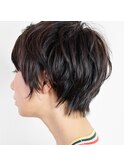 360°可愛い◎首が綺麗に見えるショート[1001mille】