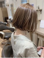 ピーディーフィノ 大通(PD fino) 大人かわいい　ナチュラルボブ