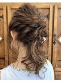 結婚式 卒業式 二次会 ヘアセット/ハーフアップ/西新井49