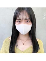 メゾンアクア 表参道(Maison ACQUA)&nbsp;似合わせシースルーバング　青山　表参道　前髪　似合わせカット