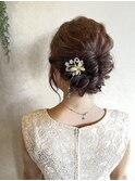 結婚式お呼ばれヘア@伊達  10/10