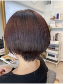 暖色ショート