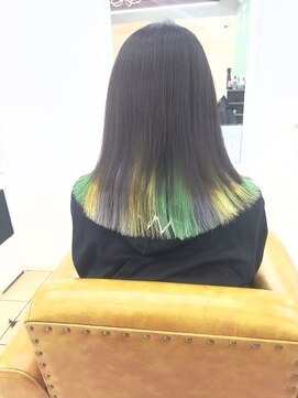 グラスペディア(graspedia) インコカラー　 派手髪広島