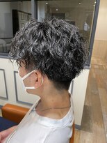 ネオリーブエム(Neolive em;)&nbsp;メンズパーマ　ツイストスパイラル×ツーブロックマッシュ☆