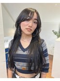 ウルフマッシュ レイヤーボブ 顔まわりレイヤー