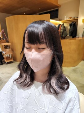 コウボウ(COUBOU) 簡単エクステでインナー風に！！高橋