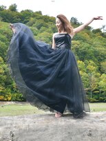 ミノル(MINORU)&nbsp;ドレス撮影ヘアメイク