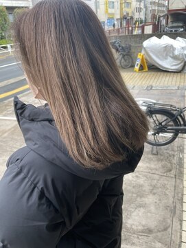 ビアンコカーロ 用賀店(Bianco caro) ニュアンスカラー×ヘルシースタイル