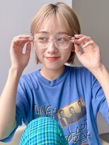 ディッセンバー 渋谷(December)&nbsp;ミルクティーベージュ/ブリーチカラー/ケアブリーチ