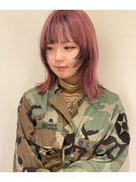 ニコフクオカヘアーメイク(NIKO Fukuoka Hair Make)&nbsp;《NIKO》落ちるブラックでつくるデザインカラー/インナーカラー