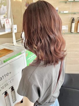 ラテ(latte) ピンクブラウン