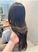 <オバマ>ブリーチなしダブルカラーで叶う透明感たっぷりオリーブ