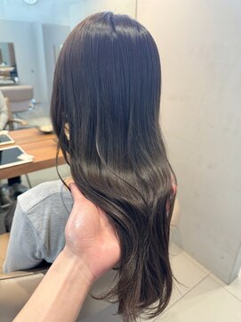 ガリカ 大名(Gallica) <オバマ>ブリーチなしダブルカラーで叶う透明感たっぷりオリーブ