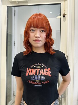 ケシキ大名(keshiki) レッド×オレンジ