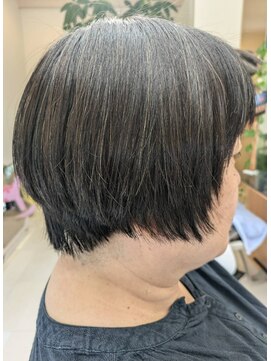 グラムゼロ メリハリショートボブスタイル