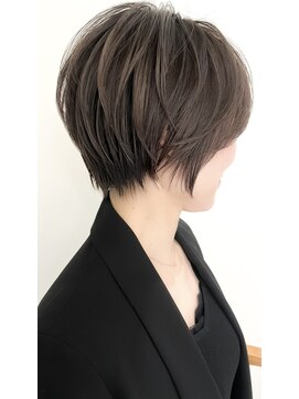 ゴカン バイ ジル ブラン 名古屋(Gokan by JIL BLAN) ハイライトバレイヤージュダブルカラーショートカット30代40代