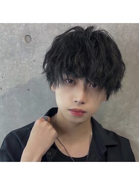 リア 原宿(Rea) 波打ちパーマ　ショートウルフスタイル